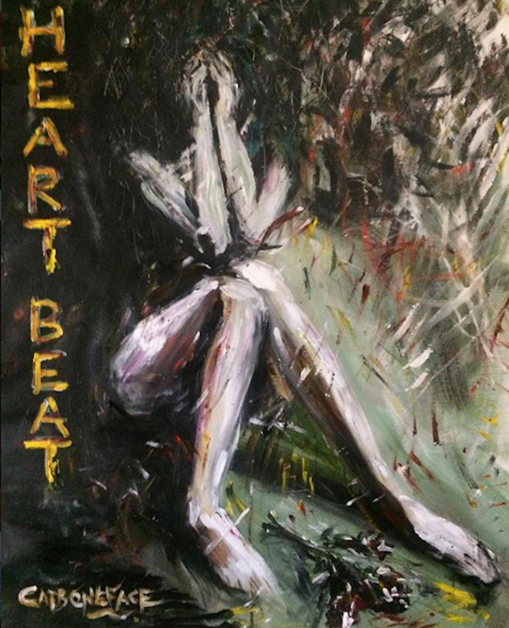 AP .    "Heart Beat" 30" x 40" Acrylic