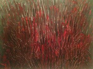 R   .....   "Gathsemene"   .....   39" x 31" x 1,1/2" Oil on Stretched Canvas Gallery Wrap.