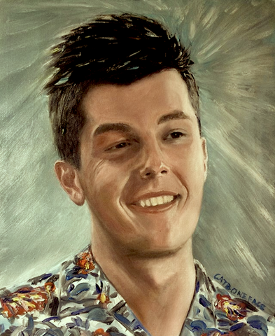 X Commissioned Portrait Ryan S. SOLD #14