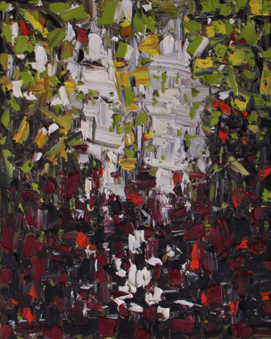 R   .....   "The First Vision"   .....    24" x 30" x 1,1/2" Oil on Stretched Canvas Gallery Wrap.