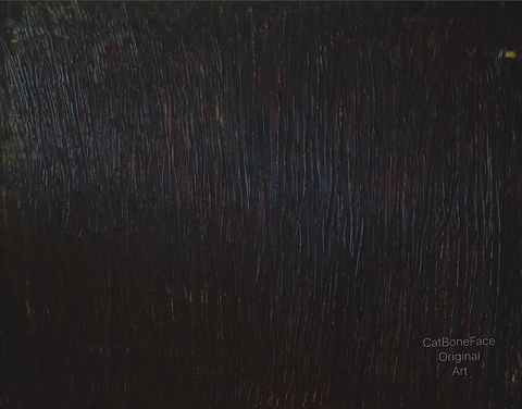 R .    "Walls of the Halls of Hell" (Unavailable for purchase as of now, Currently in private display in Los Angeles)